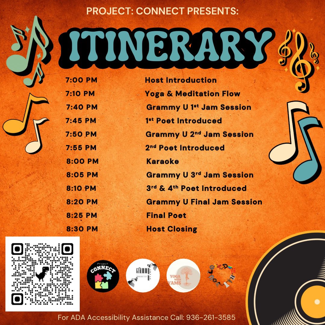 Connecting_pv's tweet photo. Join Connect, DWYL, Grammy U, and YAM for an unforgettable evening under the stars! ✨

#connectingpv #prairieview #prairieviewamuniversity #pvamu #pvamu25 #pvamu26 #pvamu27 #pvamu28 #hbcu https://t.co/xbe9nAuk9P