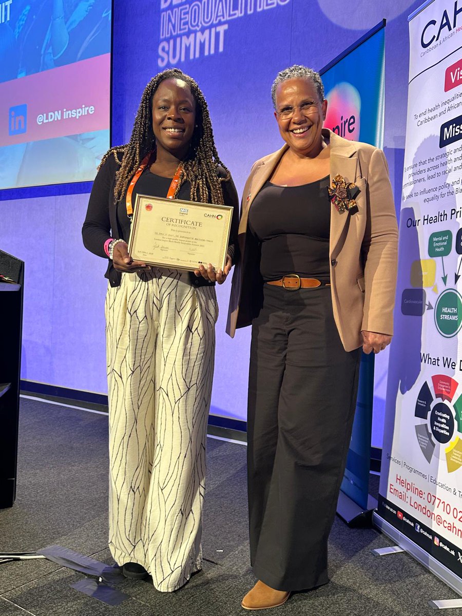 Diabetes Africa (@diabetes_africa) on Twitter photo (1/2)
Diabetes Health Matters with Dr Joan St John wins at the Black Health Inequalities Summit!
We'd like to give a massive thank you to each of the fantastic speakers who have contributed to the series over the years, and for the kind hands-off sponsorship from <a href="/EliLillyandCo/">Eli Lilly and Company</a> (1/2)
Diabetes Health Matters with Dr Joan St John wins at the Black Health Inequalities Summit!
We'd like to give a massive thank you to each of the fantastic speakers who have contributed to the series over the years, and for the kind hands-off sponsorship from <a href="/EliLillyandCo/">Eli Lilly and Company</a>