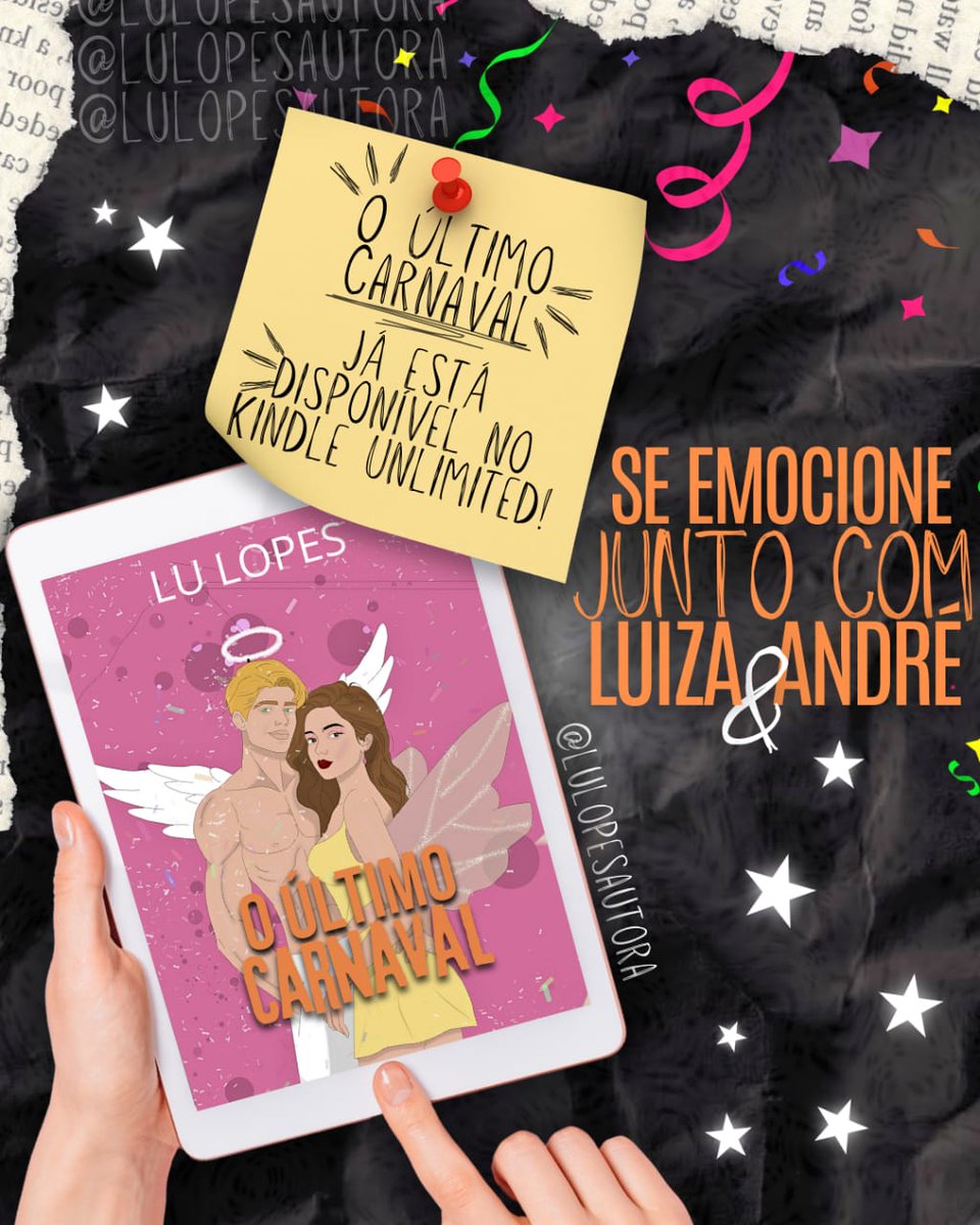 ✨SORTEIO DE E-BOOKS✨

sorteio de 2 e-books do novo lançamento da autora <a href="/Lulopesautora/">Lu Lopes | Autora</a>
⚠️ REGRAS

💖 Seguir a autora no IG e postar o print nos comentários 

💖Da RT nesse sorteio 

🚨Resultado hoje às 13:30

Boa sorte 🧡

Quem tem k.u pega eles aqui⤵️
amzn.to/3Y3IleC