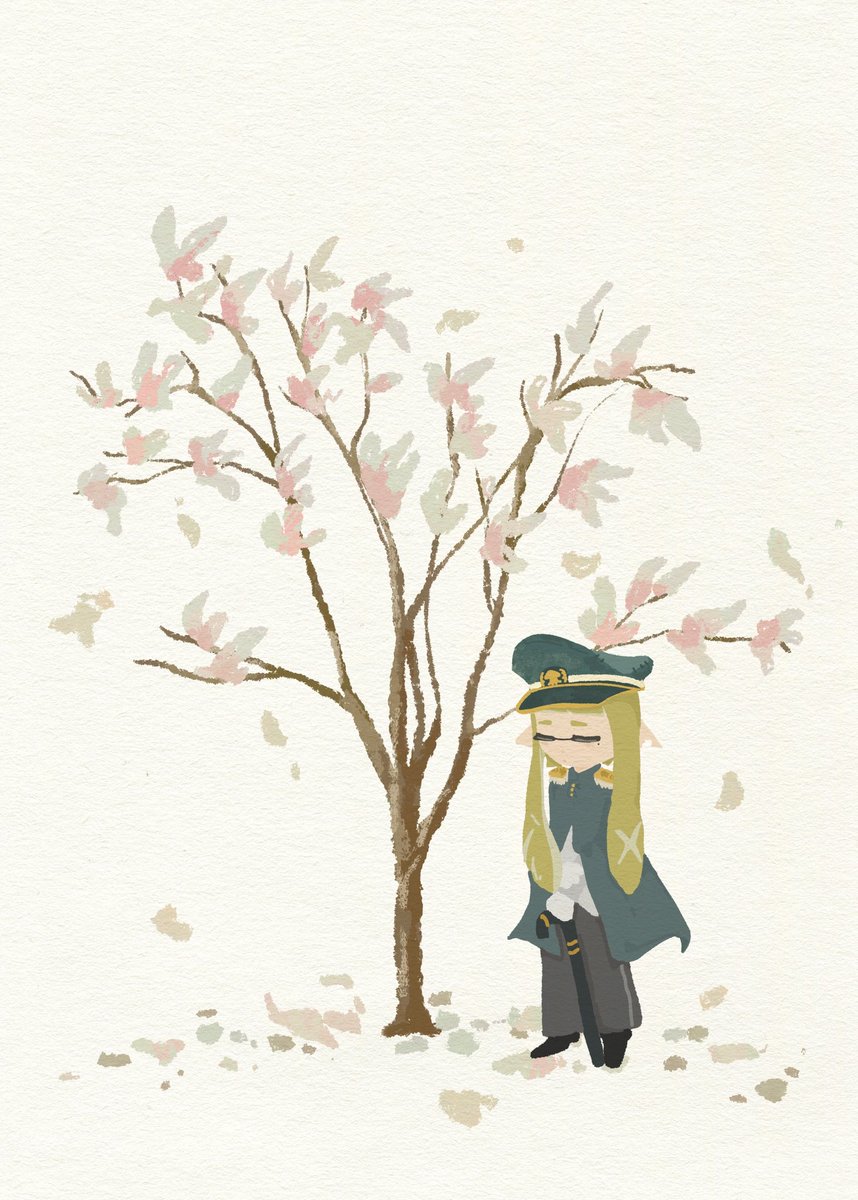 能留给单纯爱好的时间已经变成了几周才会有半个小时。已经做不到像以前那样有什么想法和传达出什么了，每到这种时候看着自己的画就有一种无力感，就连留给我伤心的时间都和作业工作混合在一起，变成无言的每一天。