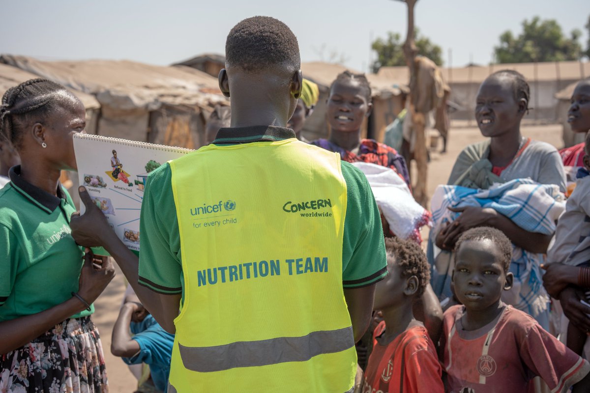 Access to nutritious food and a healthy diet can make a big difference for children's survival and growth.

From checking for malnutrition, to providing treatment &amp; information to mothers, we will continue to work to ensure #EveryChild can thrive and reach their full potential.