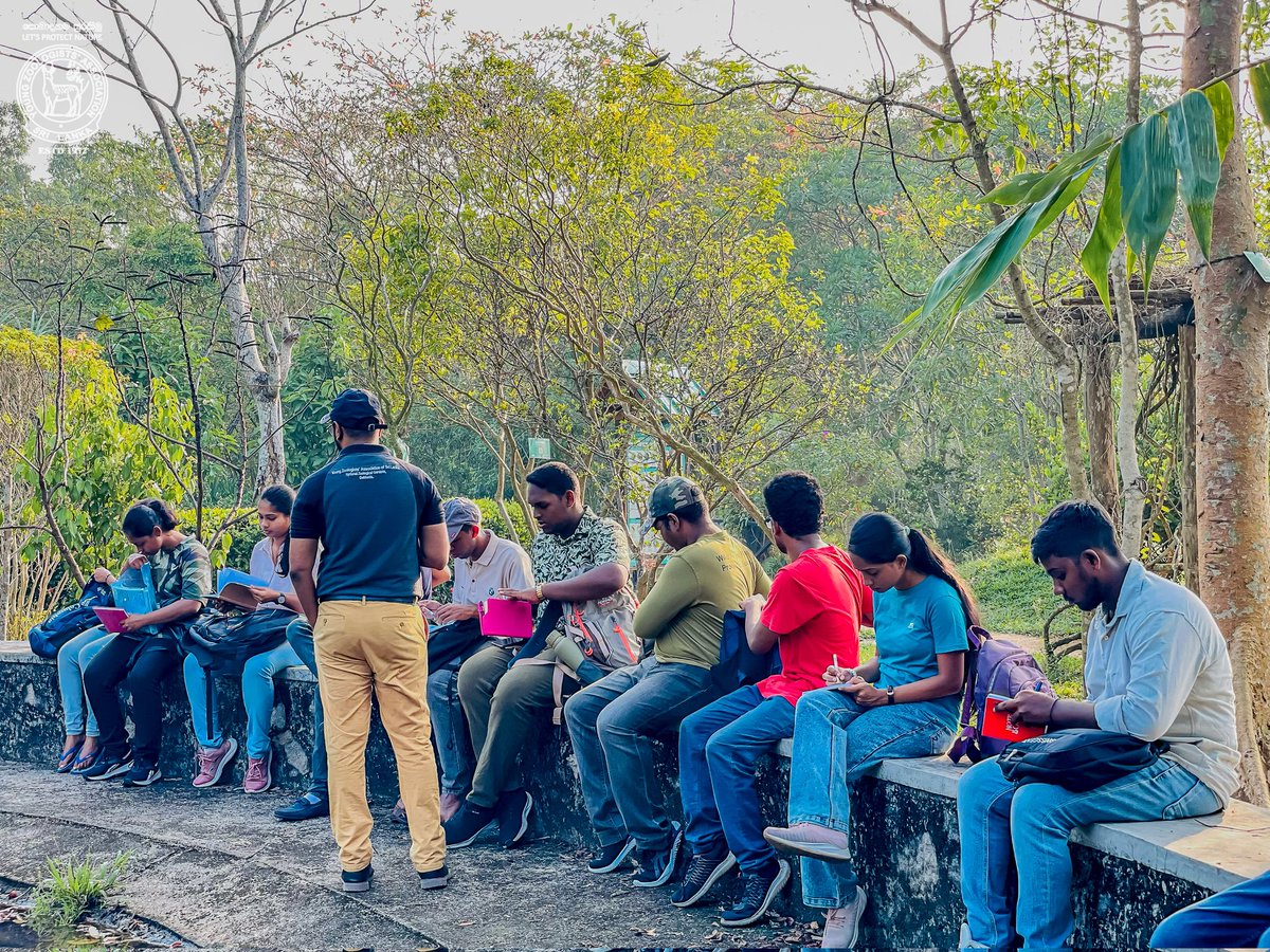 yzasrilanka's tweet photo. Phase 01 of the workshop series on Field Techniques organized by the Young Zoologists’ Association of Sri Lanka was conducted by Mr. Hasitha Katugaha on the 8th of March, 2025, at Diyasaru Wetland Park, Thalawathugoda.
#FieldTechniques #DiyasaruWetlandPark #srilankayza https://t.co/6o6zvWB8Wi