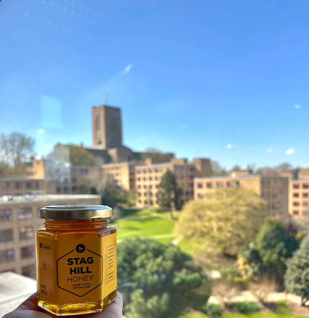 Max Lu (@uniofsurreyvc) on Twitter photo It was a pleasure to meet our staff and students involved in the beekeeping project in our community garden, and be presented a jar of <a href="/UniOfSurrey/">University of Surrey</a> branded honey! In the sustainability week. Well done everyone! It was a pleasure to meet our staff and students involved in the beekeeping project in our community garden, and be presented a jar of <a href="/UniOfSurrey/">University of Surrey</a> branded honey! In the sustainability week. Well done everyone!