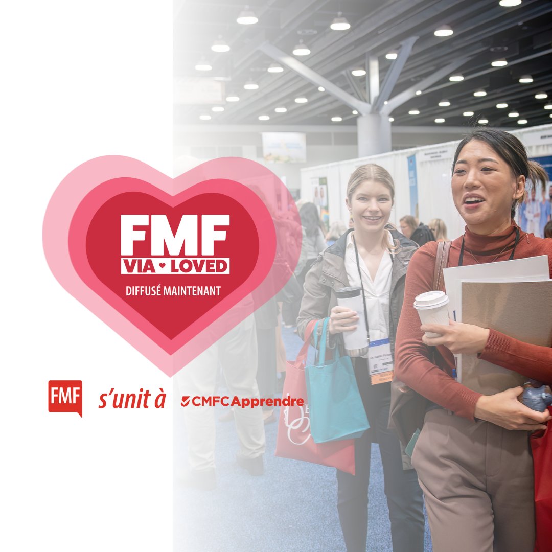 FamilyMedForum's tweet photo. Vous n’avez pas pu vous rendre au FMF? Nous avons tout prévu avec VIA FMF, maintenant disponible sur CMFCApprendre. Vous bénéficierez d’un accès aux meilleures séances du FMF ainsi qu’à l'ensemble de la plateforme d'apprentissage! Plus d’info : https://t.co/EylZYUmKT2 https://t.co/2nRiwUEcVH