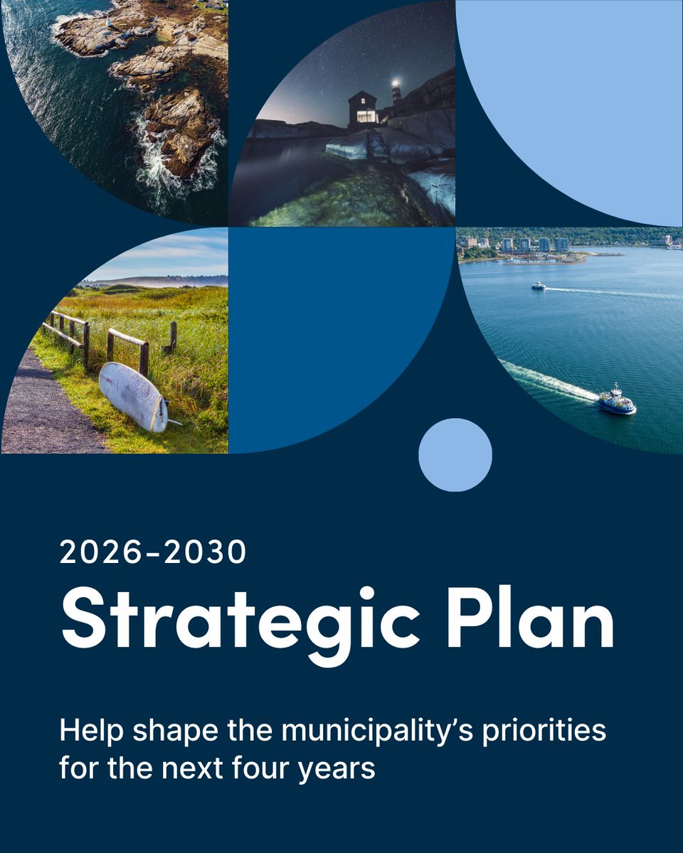 The Halifax Regional Municipality is inviting residents to review the draft 2026-2030 Strategic Plan content and provide feedback. Details: brnw.ch/21wRItA