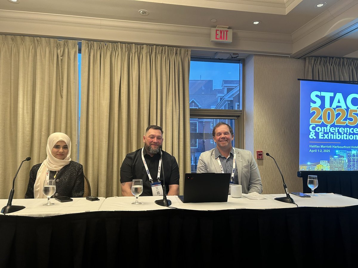 STAC_CSPA's tweet image. What a great start to #STAC2025! ✅
 
We had a packed morning with discussions on:
🔹 New safety standards &amp;amp; best practices
🔹 Rescue planning for high-risk environments
🔹 Guy tensioning
🔹 DTI washers and structural fasteners
🔹 Telecom and tower industry leadership