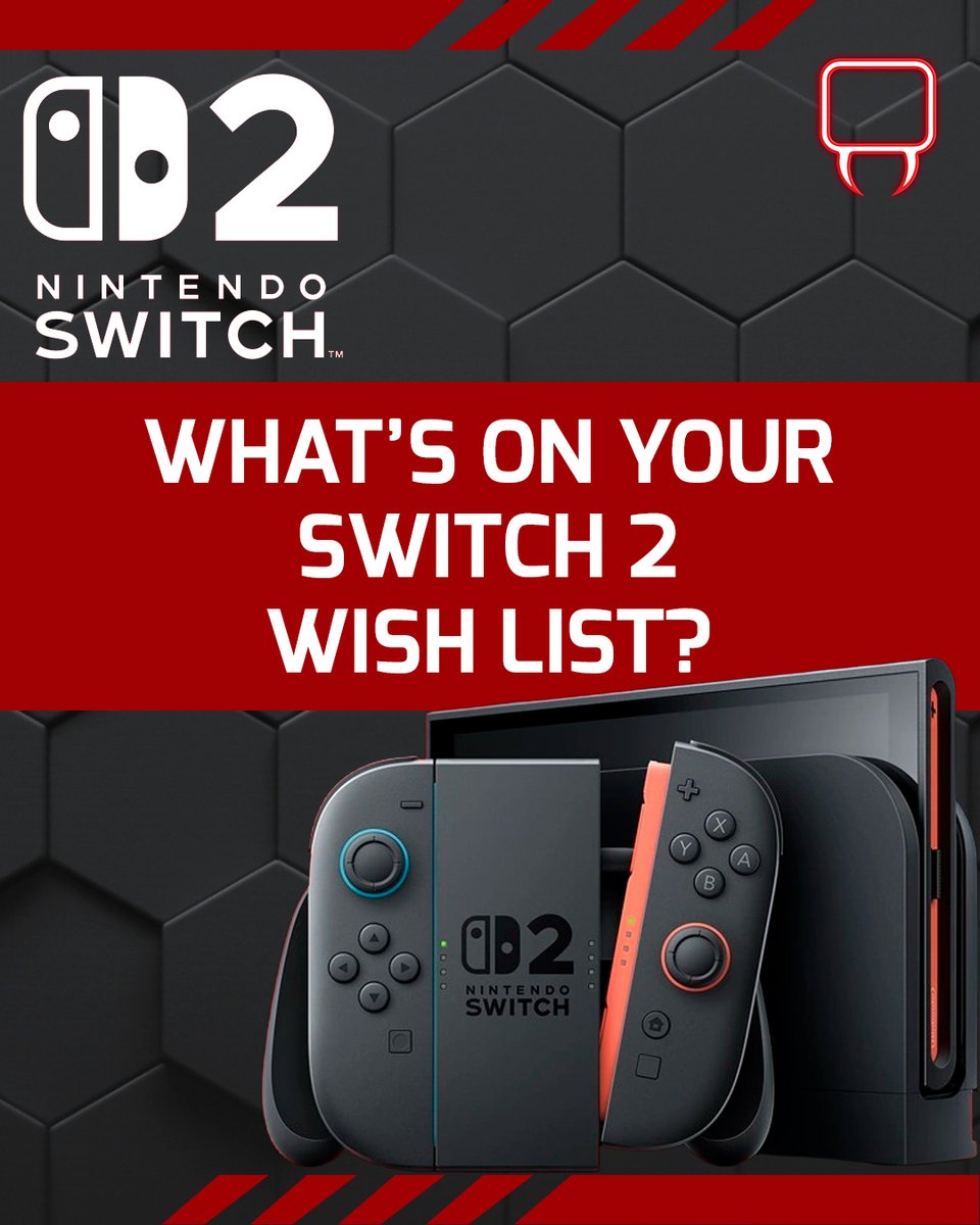 This time tomorrow we'll officially know more about the Switch 2 but until then ... what's on your wish list for the Switch 2? 
.
.
#Switch2 #Nintendo