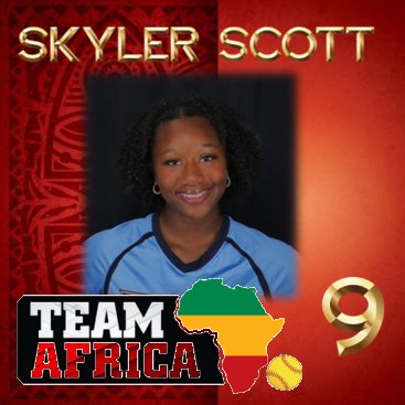 Team Africa TCIC (@teamafricatcic) on Twitter photo Presenting <a href="/skylerscott2027/">Skyler Scott | 2027</a>
#LakeCountyTigers
#TeamAfricaTCIC
<a href="/MSPtakeover/">Minority Softball Prospects</a>
#Softball
#International Presenting <a href="/skylerscott2027/">Skyler Scott | 2027</a>
#LakeCountyTigers
#TeamAfricaTCIC
<a href="/MSPtakeover/">Minority Softball Prospects</a>
#Softball
#International