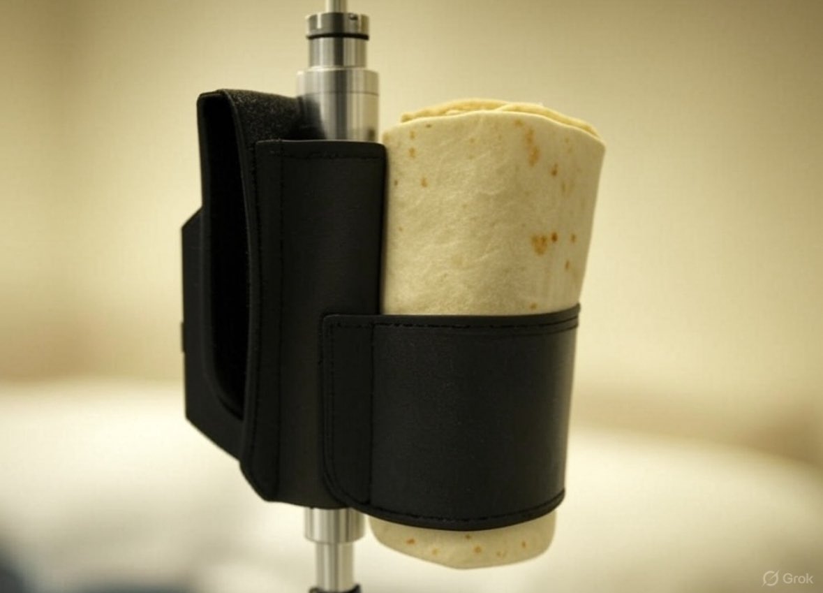 Christopher Marshall, MD (@colondocummh) on Twitter photo Our fellows are pushing the boundaries of endoscopy at UMass. Check out the design by our rising chief fellow, Sanjay Rau. No more need for lunch breaks in endoscopy with the new “Burrito Buddy” endoscope accessory. <a href="/UMassGI/">University of Massachusetts GI Fellowship</a> #AprilFoolsDay Our fellows are pushing the boundaries of endoscopy at UMass. Check out the design by our rising chief fellow, Sanjay Rau. No more need for lunch breaks in endoscopy with the new “Burrito Buddy” endoscope accessory. <a href="/UMassGI/">University of Massachusetts GI Fellowship</a> #AprilFoolsDay