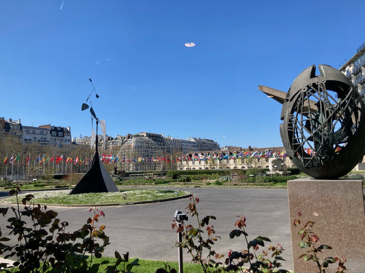 Les élèves de la cordée citoyens du monde en sortie à l'UNESCO ! 🌎