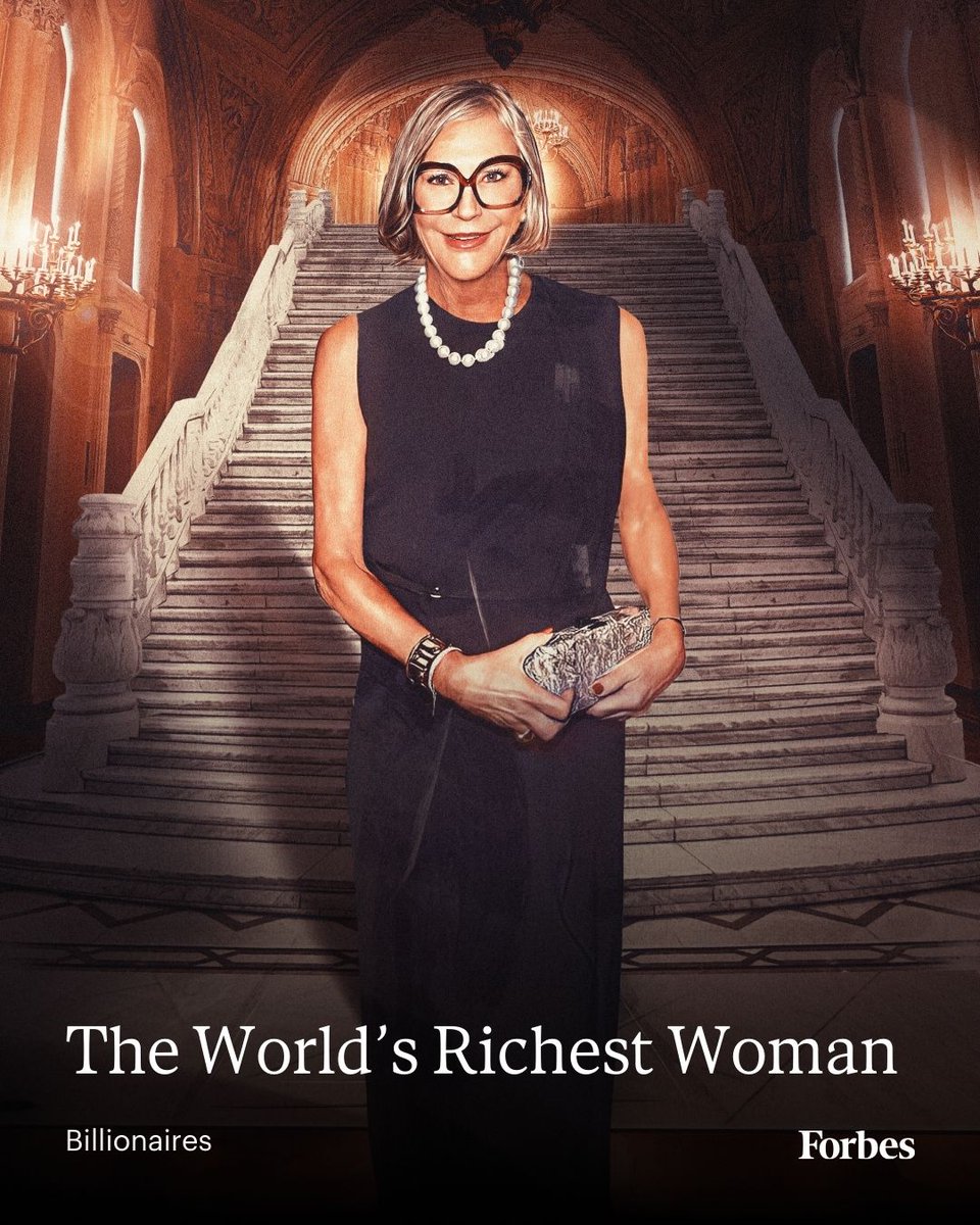 For the first time since 2020, there’s a new world's wealthiest woman on the #ForbesBillionaires list. (Illustration: Neil Jamieson for Forbes) on.forbes.com/6015FVLwS