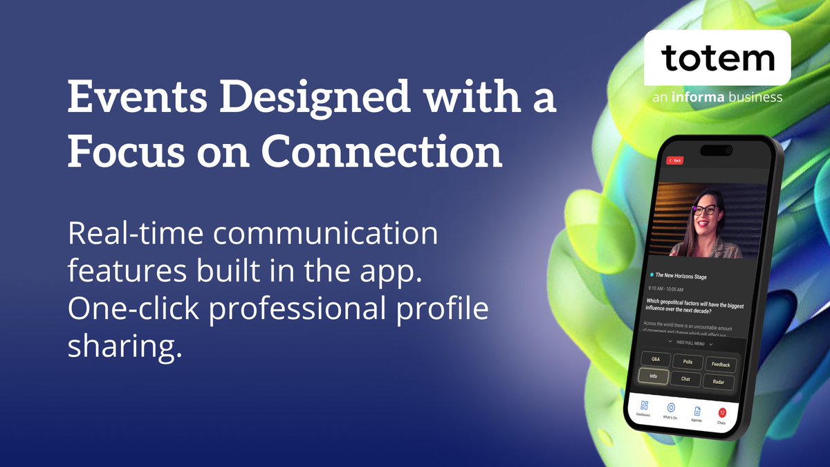 Meaningful connections are the heartbeat of every great event. 
👥 Built-in communication tools
📱 One-click professional profile sharing
💬 Seamless attendee interaction