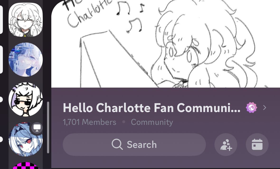 For April Fools, we turned the #paperlily server into a #hellocharlotte server
Here’s the art i made!