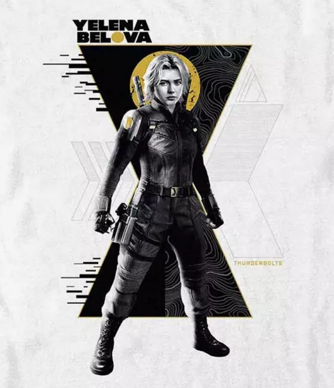 NexusPointNews's tweet photo. New Yelena Belova promotional art for ‘THUNDERBOLTS*.’

In theaters May 2. https://t.co/c6FyZtHfca