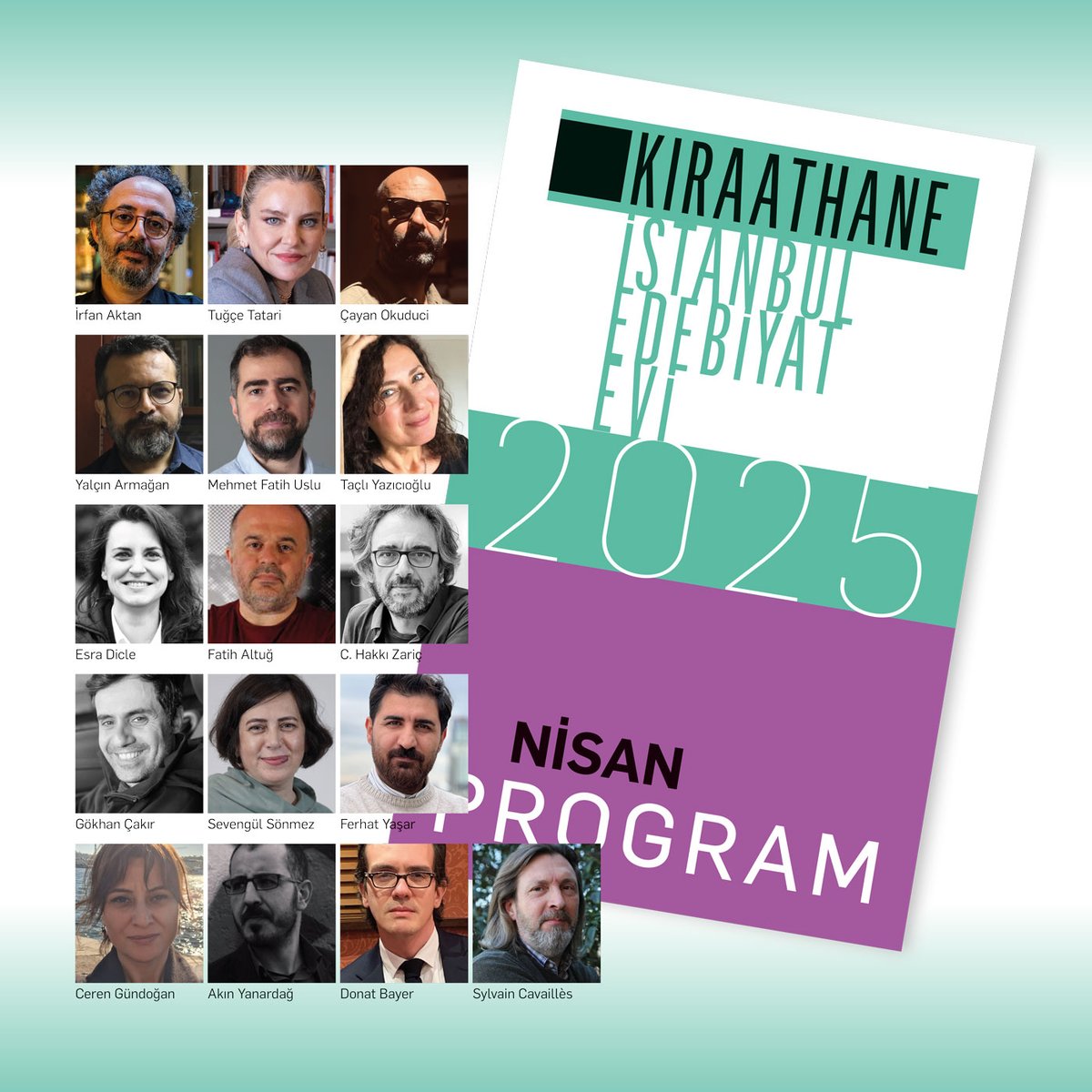 🎈2025 Nisan Kıraathane!

İstanbul Edebiyat Evi, 7 yıldır her ay olduğu gibi Nisan ayında da sergi ve etkinlikleriyle herkese açık. Bütün zorluklara, imkânsızlıklara rağmen. O kadar ki Kıraathane kurulduğundan beri bu kadar güçlük içinde olmamıştı denebilir. Desteklerini