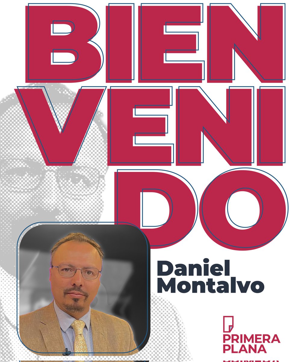 ¡Bienvenido!

Daniel Montalvo Cepeda <a href="/danielmontalvoc/">Daniel Montalvo Cepeda</a> a la familia de Primera Plana.