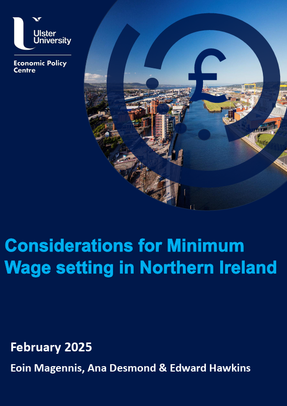 UUEPC recently published research on the considerations for Minimum Wage setting in Northern Ireland discussing several topics such as wage distribution and understanding the NLW and NMW in the Northern Ireland labour market ⤵️