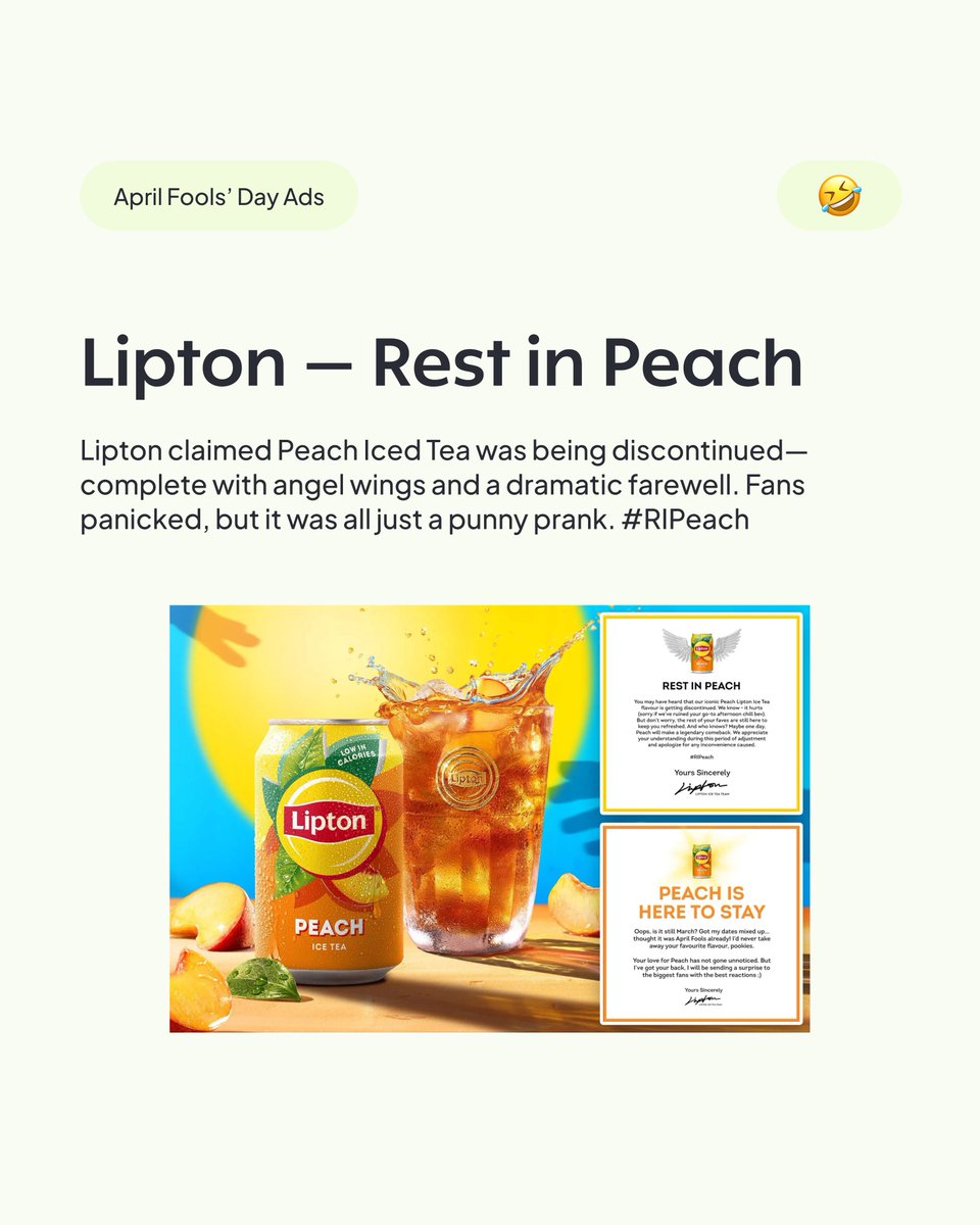 April Fools’ Day isn’t just for laughs—it’s a branding playground.
The joke’s on us—and we’re still talking about it.
#AprilFoolsDay #BrandMarketing