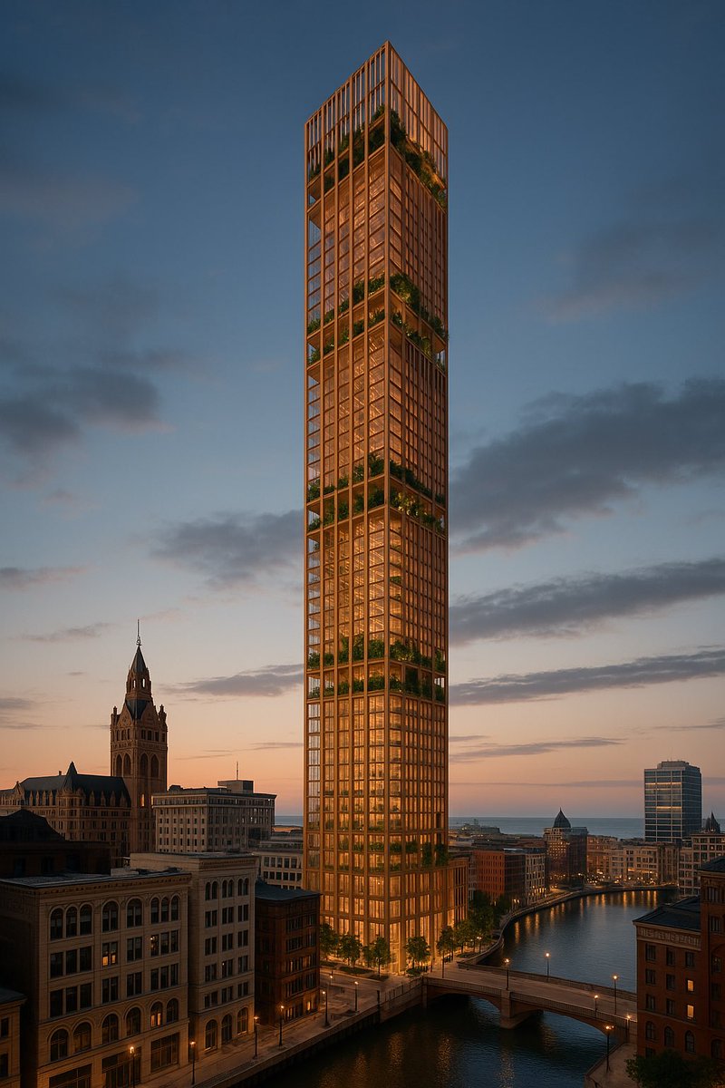 Imagine! A 1,000’ tall mass timber building. 

It’s easy. You don’t need any development expertise. I just created this using AI in a few minutes. Anyone can. 

Next, the pro forma. Raise $300m because crypto blockchain is the future. Investor returns 🚀 🚀 🚀 .