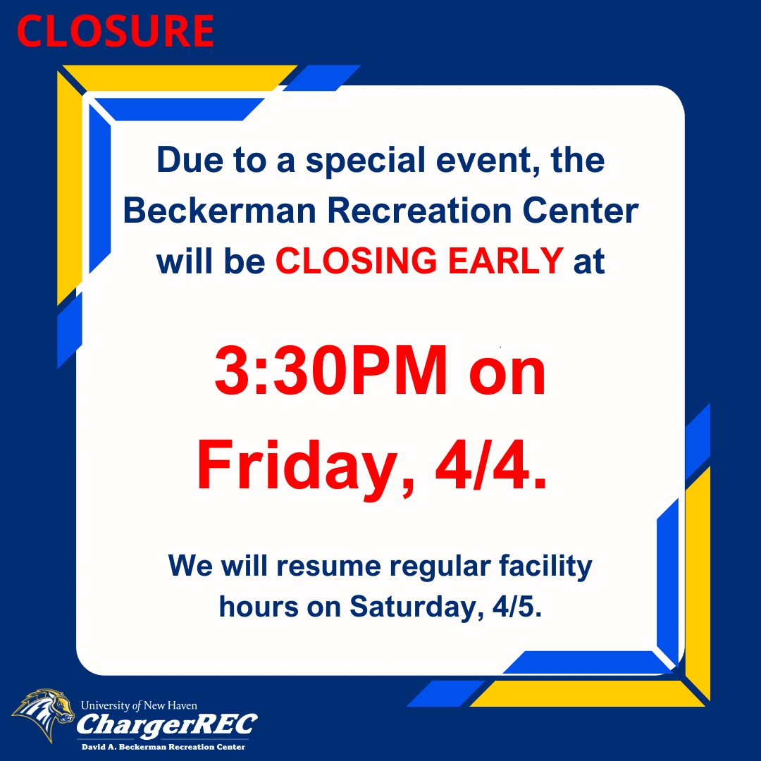 🚨EARLY CLOSURE: We will be closing EARLY on Friday, 4/4. We will resume regular facility hours on Saturday, 4/5!