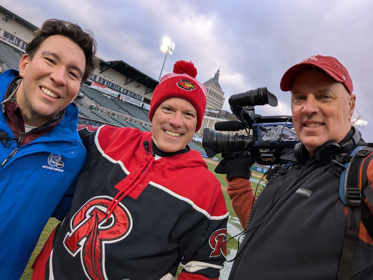 Terry Hancock (@hancockterry) on Twitter photo Happy (home) Opening Day, <a href="/RocRedWings/">Rochester Red Wings</a> hosted by the best GM & crew in the game ⚾
We've had rain, snow, now the sun's out!
Let's get that "W"! Happy (home) Opening Day, <a href="/RocRedWings/">Rochester Red Wings</a> hosted by the best GM & crew in the game ⚾
We've had rain, snow, now the sun's out!
Let's get that "W"!