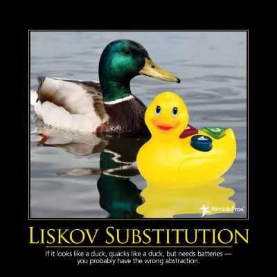nimblepros's tweet image. The L in SOLID - the Liskov Substitution Principle - stats that subtypes must be substitutable for their base types in code. Learn more here: deviq.com/principles/lis…

#SoftwareDevelopment #CleanCode #ProgrammingPrinciples #DevIQ