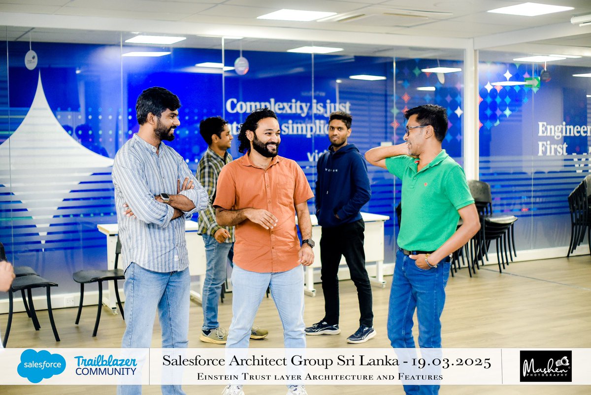 We had our Hybrid Meeting on 19th March at Orion Tower. Clips of in person participants #trailblazercommunity #SLSFA #Salesforce