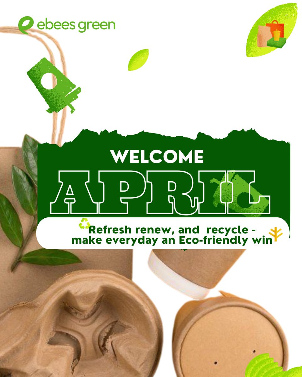 Paperbagsbyebes's tweet photo. Happy new month!🎉
It’s a good day to go green✅

Refresh, renew, and recycle—every day is an eco-friendly opportunity. 

Join us in making greener choices this month!
#EbeesGreen #GoGreen #Sustainability #paperpackaging https://t.co/kBr2G5ODjA