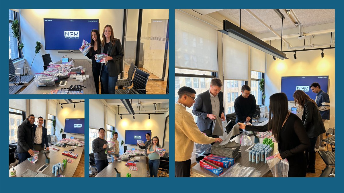 Nasdaq Private Market (@npm) on Twitter photo Thank you to our team members who recently participated in our <a href="/NPM/">Nasdaq Private Market</a> community service project to support the victims of natural disasters across the U.S.❤️ Care packages will be distributed via <a href="/ConvoyofHope/">Convoy of Hope</a>'s U.S. Response team. #nasdaqprivatemarket #convoyofhope Thank you to our team members who recently participated in our <a href="/NPM/">Nasdaq Private Market</a> community service project to support the victims of natural disasters across the U.S.❤️ Care packages will be distributed via <a href="/ConvoyofHope/">Convoy of Hope</a>'s U.S. Response team. #nasdaqprivatemarket #convoyofhope