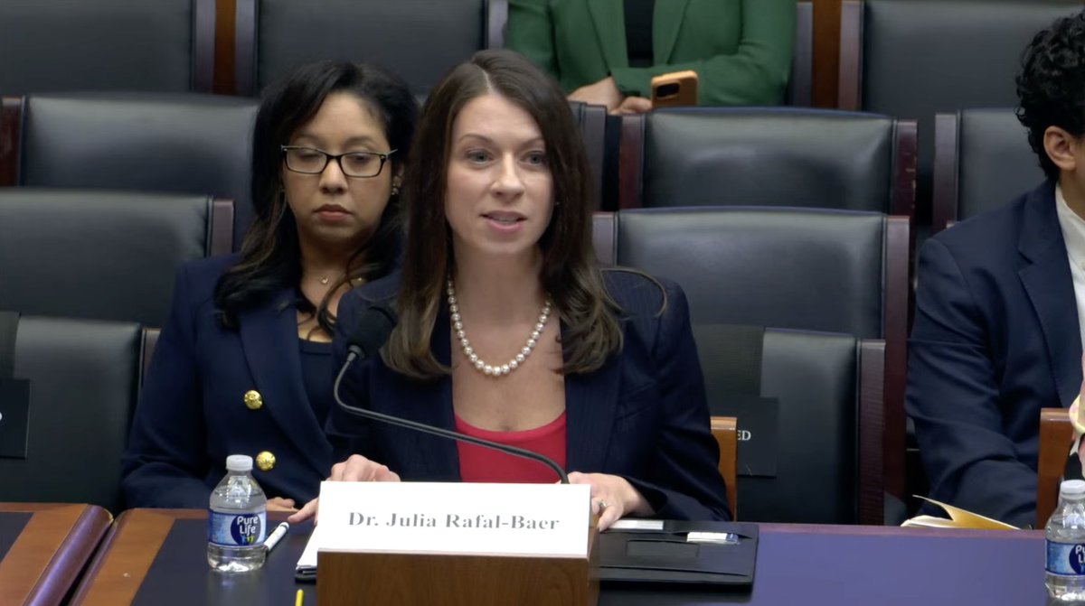 "Thoughtfully integrated AI can transform educational outcomes, but achieving this requires careful planning, prioritizing deep stakeholder engagement, comprehensive AI literacy, and robust security measures." - Dr. <a href="/juliarafalbaer/">Julia Rafal-Baer</a> to <a href="/EdWorkforceCmte/">House Committee on Education & Workforce</a>