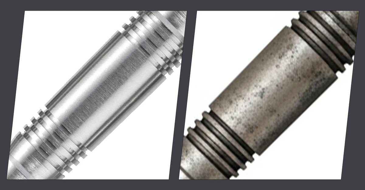 Caliburn Darts antiquing service mp.weixin.qq.com/s/uBOTnCKMvV0U…