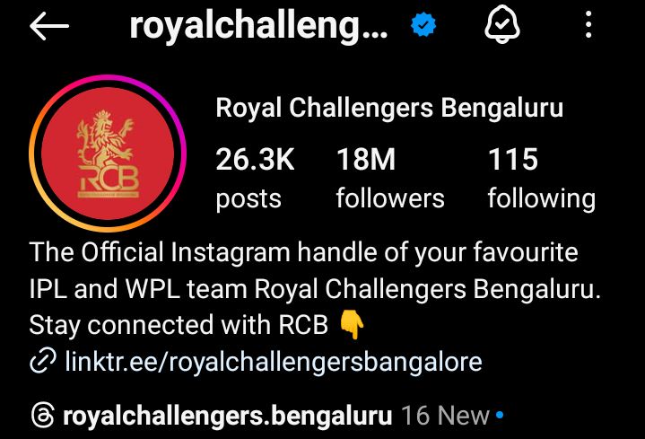 DEVESH_BEHROR's tweet photo. Season number 18
Kohli's jersey number is 18
And RCB reached 18M followers in 18th year of IPL 👀
#IPL2025 
#RCB 
#ViratKohli𓃵 
#RCBvCSK https://t.co/Gx01biWU8x
