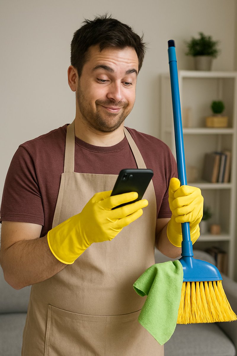 MopForceTeam's tweet image. They say you can clean your whole home in five minutes… but let’s be real—you just end up scrolling your phone for five minutes instead. 🤭

📲 Book a real deep clean today! mopforce.com

#CleaningTruths #MopForce #ProClean #HouseCleaningServices
