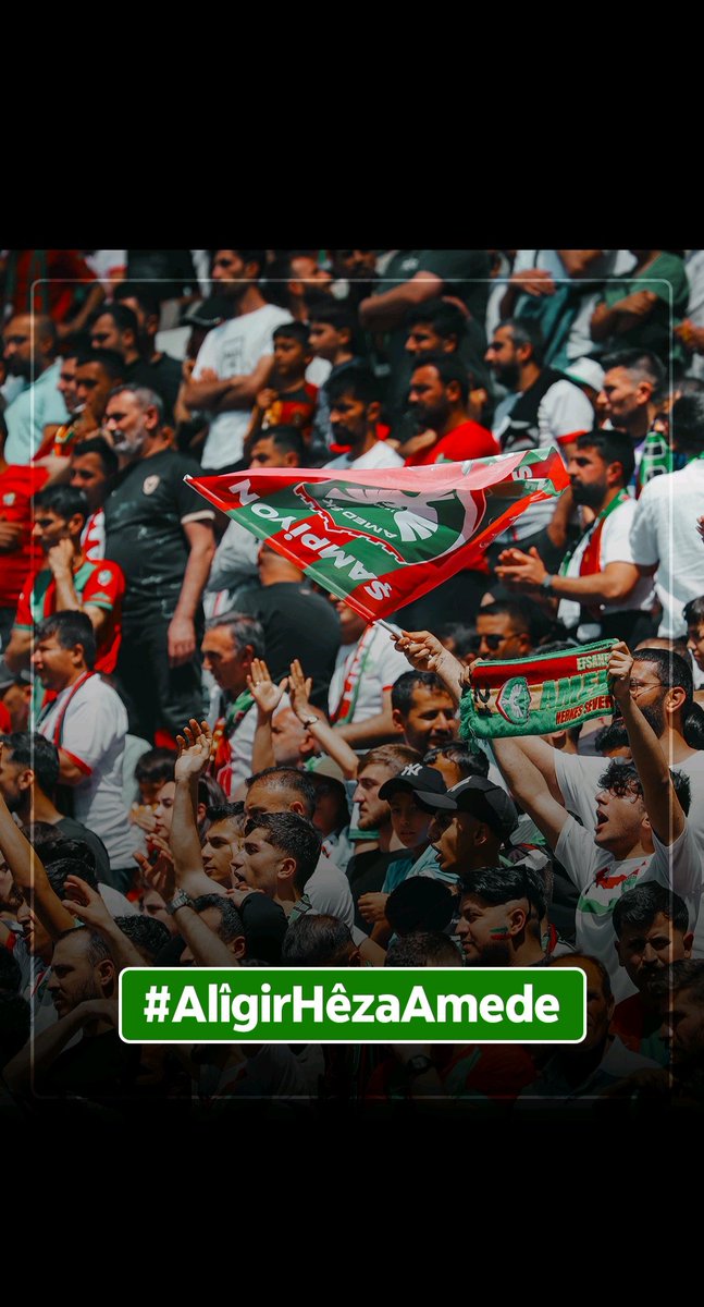 Bu akşam saat 19.00'da play-off yolundaki kritik Iğdır maçı öncesi tag çalışmamız olacaktır.Bütün taraftarlarımızı taga destek vermeye davet ediyoruz.
#AlîgirHêzaAmede