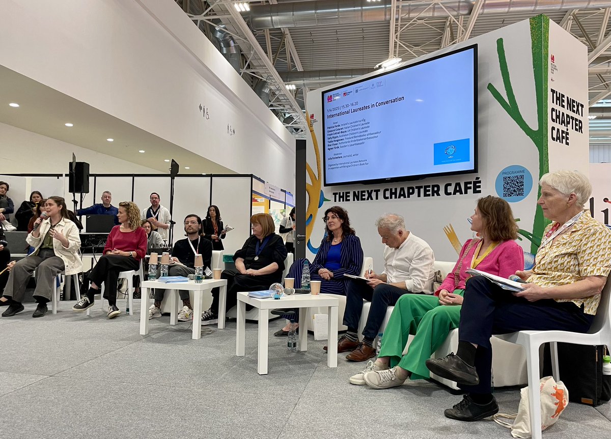 BoChildrensBook's tweet image. “Advocating for children, childhood and reading” across the world, the International Children’s Laureates and Reading Ambassadors held an inspiring conversation on the work they are doing to dismantle barriers to literature for all youth 💖