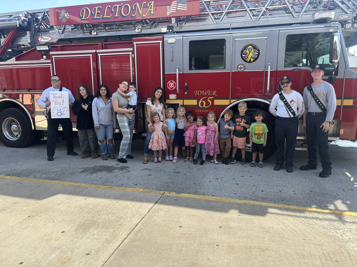 AbcsWithMissT_'s tweet photo. Thank you so much @DeltonaFire for an amazing Fire Safety presentation! 😊 https://t.co/5j9gC0maFY