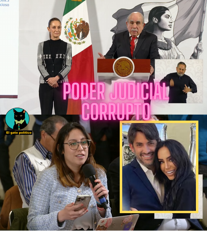elgatopolitico_'s tweet photo. 🔴🔴¡Confirmado!
El titular de la UIF informa que el corrupto Poder Judicial ordenó desbloquear las millonarias cuentas de Inés Gómez Mont y su esposo. Prófugos y acusados de lavado de dinero, delincuencia organizada y fraude:

"En acatamiento de lo ordenado por la jueza de distrito, la UIF giró instrucciones para que se reanudaran todos los servicios financieros", explicó Pablo Gómez.
#MañaneraDelPueblo 📛📛