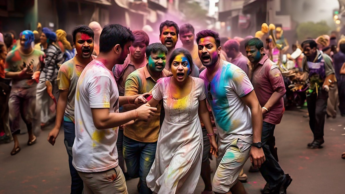 voicebenoice's tweet photo. Holi is a cultural festival which has now become an advantage for molesters. The government should do something about this...
@grok https://t.co/2rw74VnStZ
