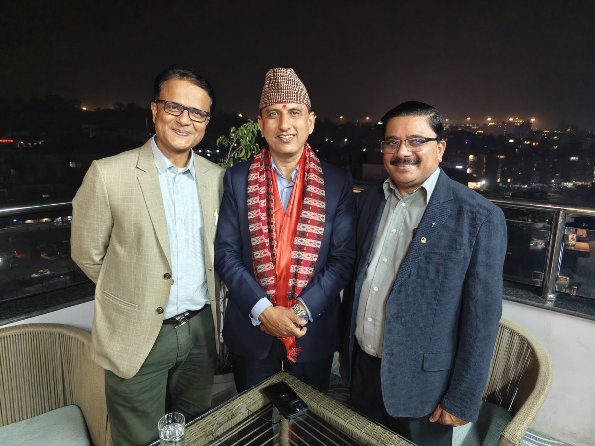 tankasubedi's tweet photo. Congratulations, Choodamani Chapagain sir!

A close friend of mine, Choodamani Chapagai, has been appointed as the CEO of NEPSE! 

Wishing him great success in this new role as he leads Nepal’s stock market to greater heights! 📈

Best wishes, Chudamani ji! https://t.co/C56nu0T76s