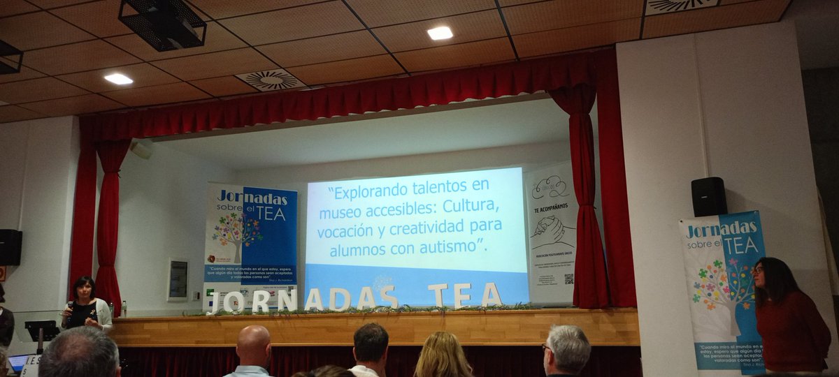 📌📌  Cuartas Jornadas sobre el TEA organizadas por el #iessapereaude en el Centro Cultural Tamara Rojo de Villanueva del Pardillo.
#CTIF_Oeste
