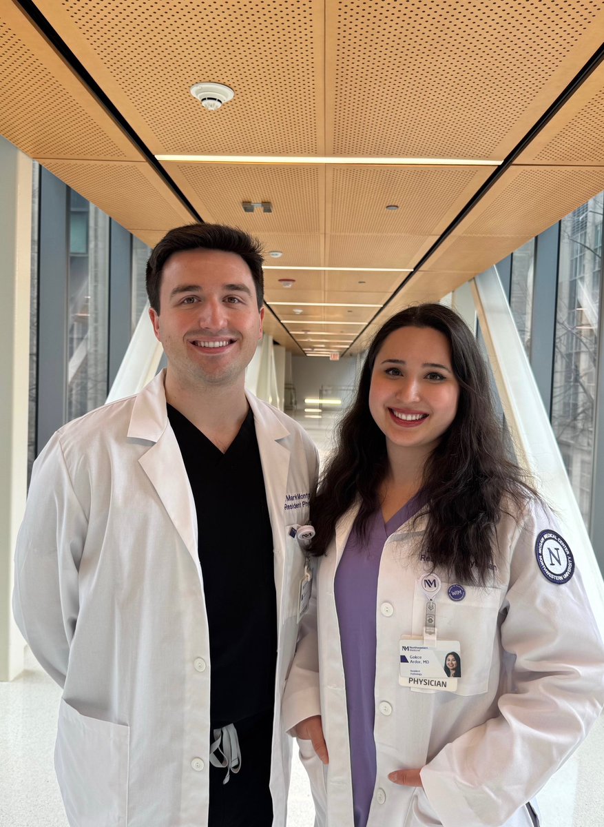 Proud to announce Drs. Mark Montgomery and Gokce Deniz Ardor as this year’s incoming Chief Residents! We are in good hands! Congratulations!🎉 #PurplePath