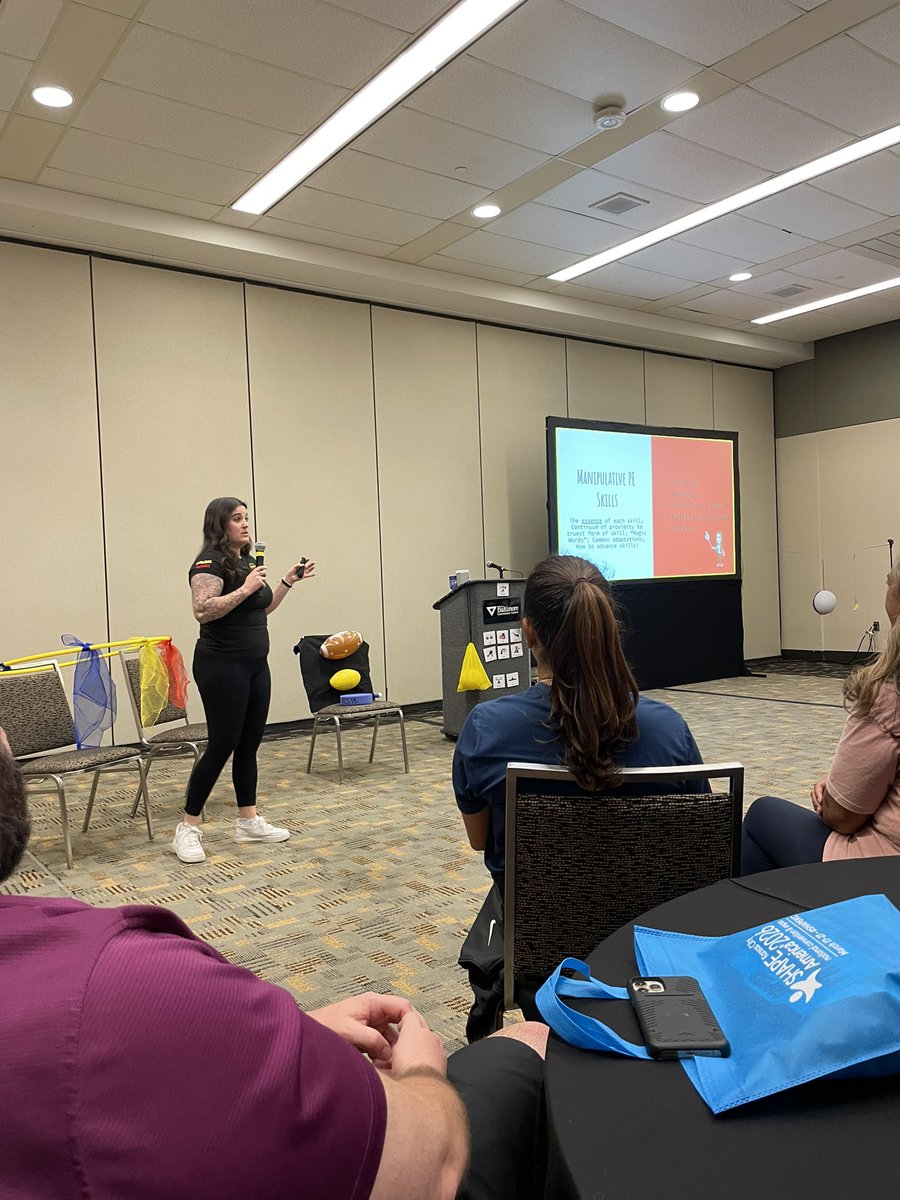 Justin Lund (@mrjustinlund) on Twitter photo This #AdaptedPE session “Teaching Manipulative Skills to Students With Diverse Physical Needs” by <a href="/RockCreekFCPSPE/">Katie Smith</a> is 🔥🔥🔥!
I think every PE teacher needs to hear this!
Katie, you are amazing! This #AdaptedPE session “Teaching Manipulative Skills to Students With Diverse Physical Needs” by <a href="/RockCreekFCPSPE/">Katie Smith</a> is 🔥🔥🔥!
I think every PE teacher needs to hear this!
Katie, you are amazing!