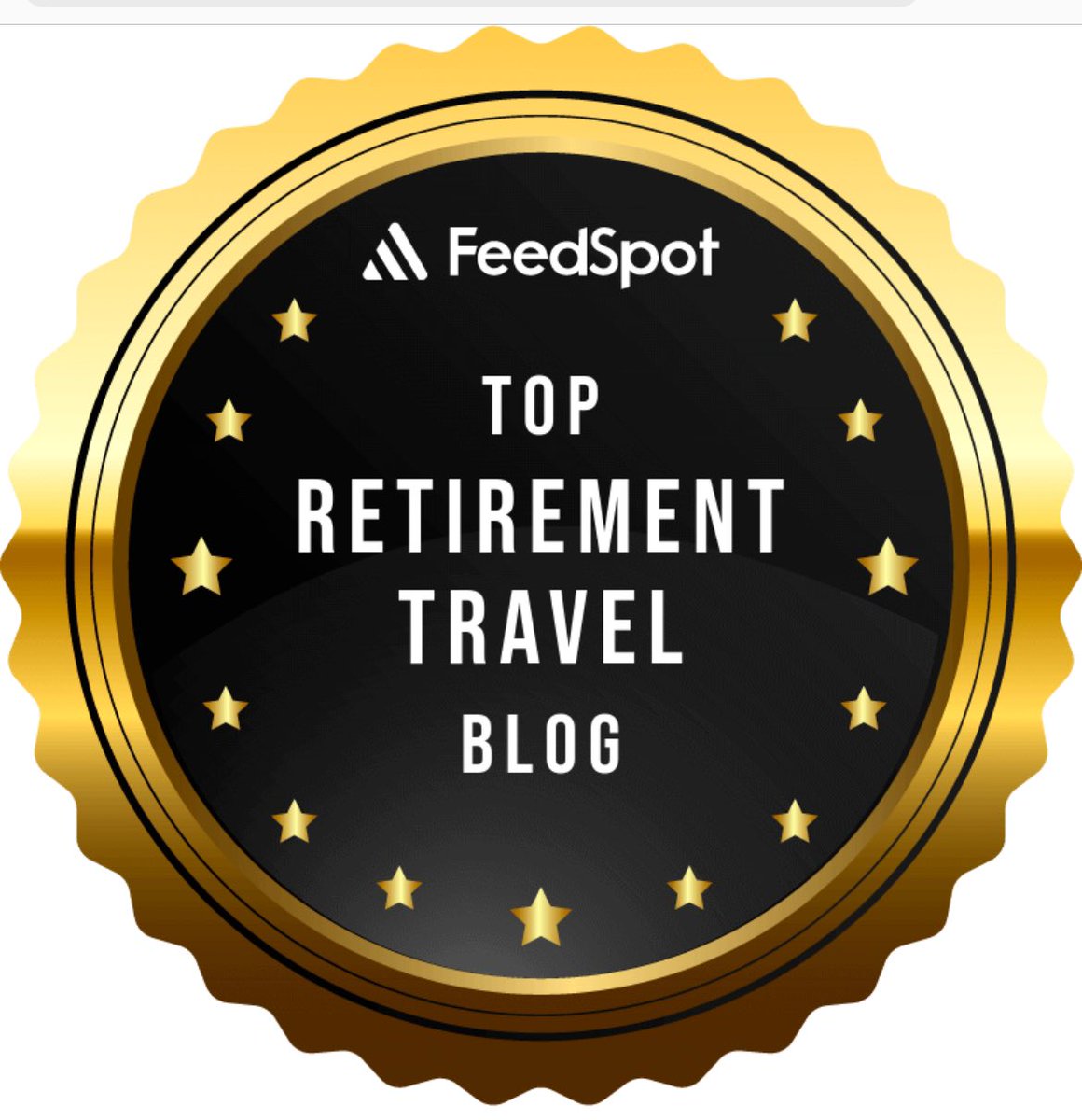 My blog, What’s In Dave’s Head, has been named one of the top retirement travel blogs on the Internet by Feedspot! Check out my posts at whatsindaveshead.blogspot.com