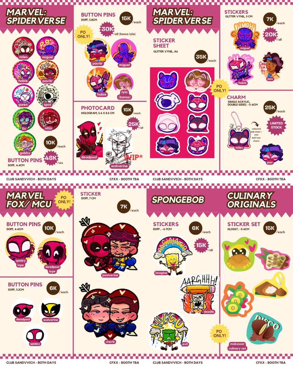 DarkNymite's tweet photo. (1/6) Our PO BATCH 2 for CFXX is here !!! ✨

📌 BOTH DAYS
🗓️ 1 April - 15 April
✅ Pick Up &amp; Mail (IDN only)
🔗 https://t.co/cKRQBy0x9x

NOTE: If you've ordered before, your order will be automatically combined for pick up

#cfxx #cf20 #comifuro20 #comifuroxx

SORRY FOR WIPS* https://t.co/u0DFzc9J2F
