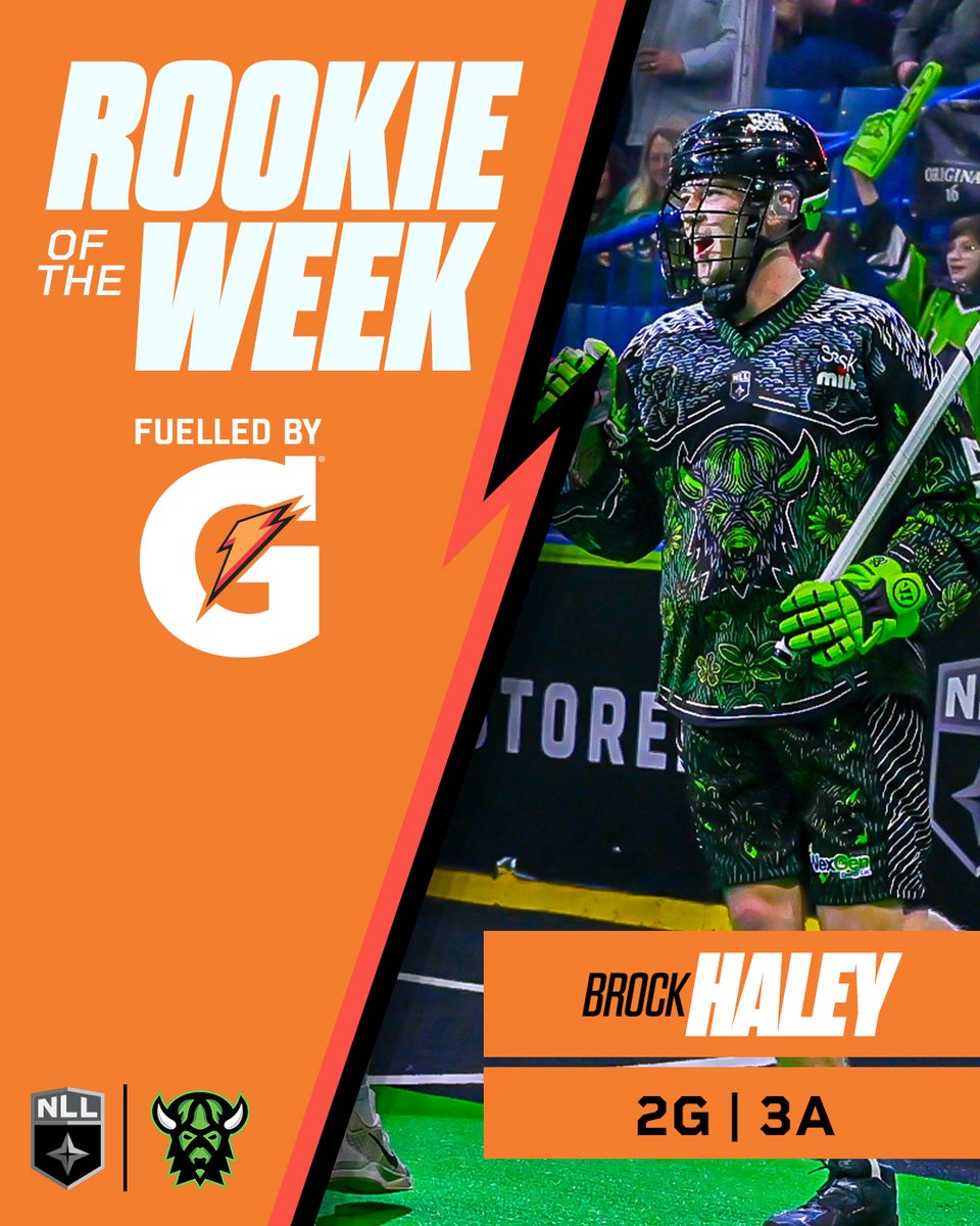 NLL's tweet photo. Your Week 18 Player and Rookie of the Week! 💥

Fueled by @GatoradeCanada ⚡ https://t.co/JclueKkifi