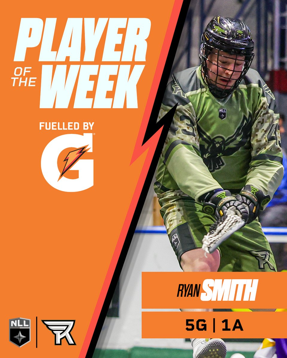 NLL's tweet photo. Your Week 18 Player and Rookie of the Week! 💥

Fueled by @GatoradeCanada ⚡ https://t.co/JclueKkifi