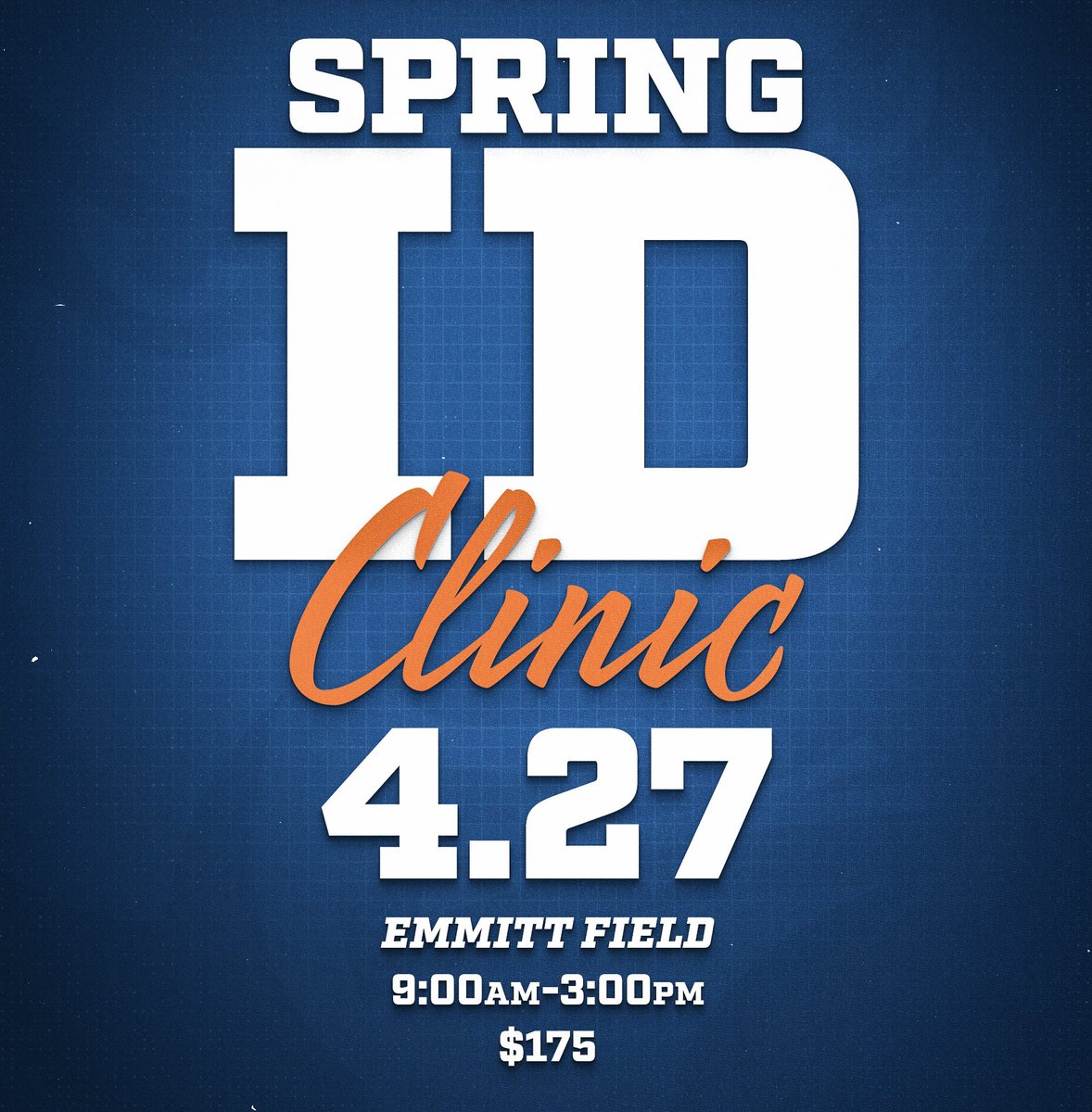 There’s still time to join us for our Spring ID Clinic!

For more information and registration, visit: goherdsoccer.com

#rayBucknell🦬