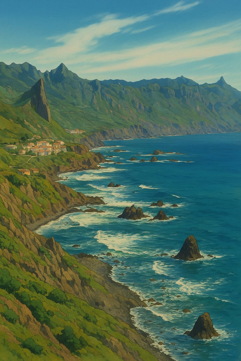 DistritoAnaga's tweet photo. 🏞️ Cada esquina de Anaga sería perfecta para una película de animación de Studios Ghibli en la que vivir mil aventuras 🤩
#distritoanaga #anaga #macizodeanaga #parqueruraldeanaga #aytosc #anagainfinita @santacruz_ayto https://t.co/cWmcsNO0Aj