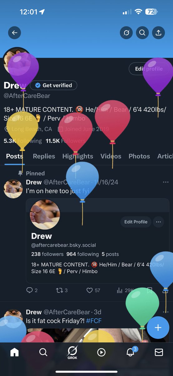 It’s my birthday! Send nudes, and blow out my “candle” 😜