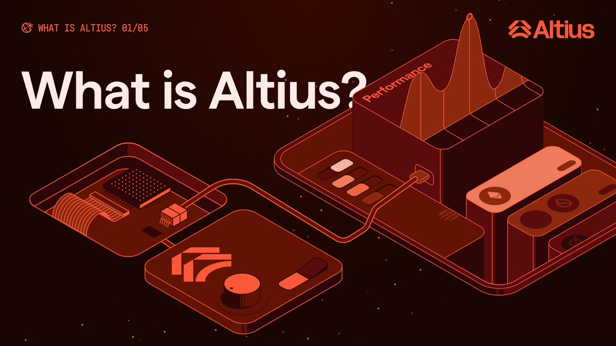 Trungrauden's tweet photo. 🔥Altius là gì? ⚙️

Điều gì sẽ xảy ra nếu Web3 trở nên tức thì?

→ Không trễ. Không nghẽn. Chỉ còn lại tốc độ xử lý thuần túy.

Giới thiệu @AltiusLabs — một lớp thực thi hiệu suất cao, tương thích với mọi loại máy ảo (VM), giúp dApps vận hành mượt mà trên bất kỳ blockchain nào.

Hãy cùng tôi khám phá phía dưới :